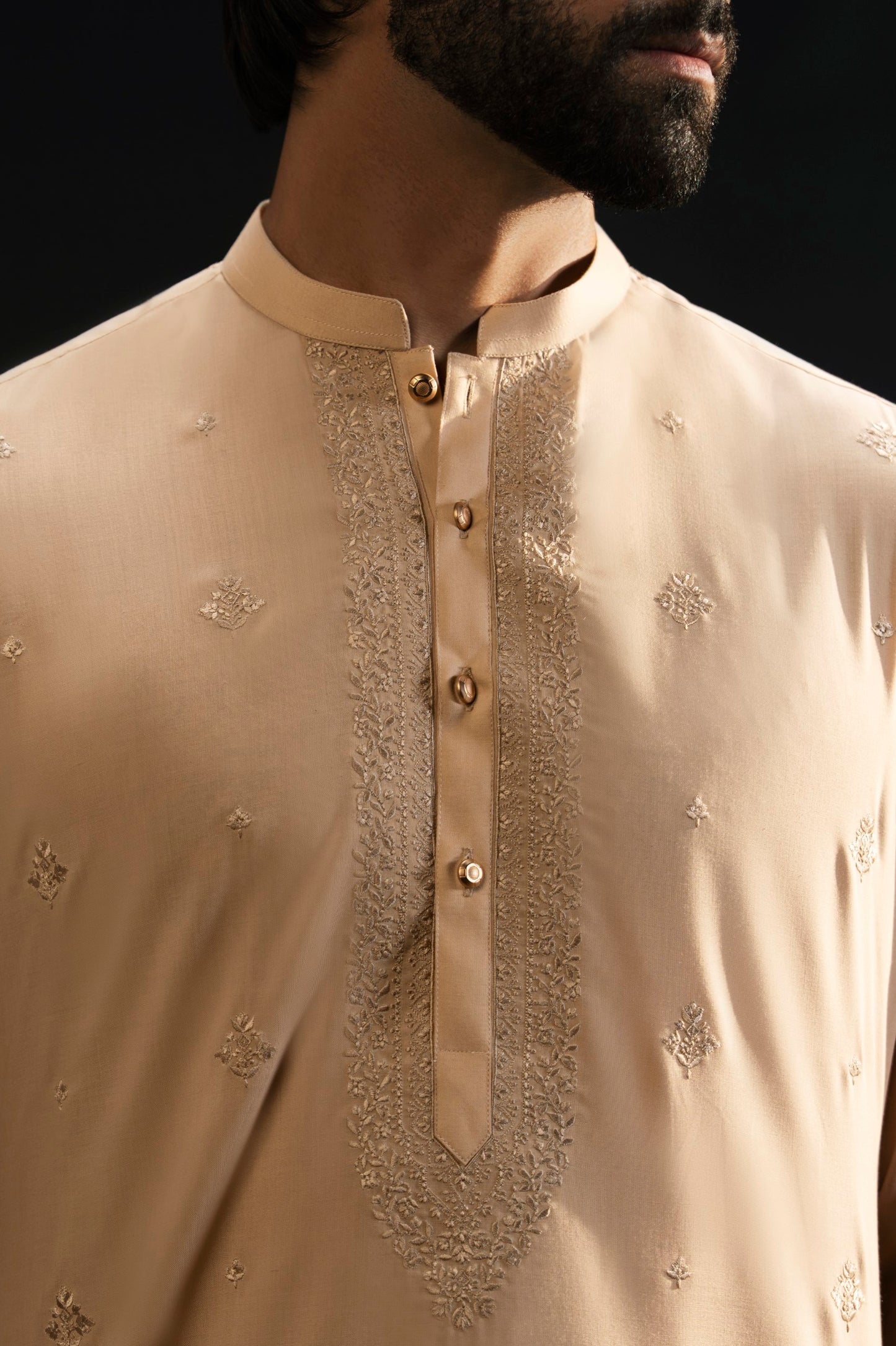 Embroidered Kurta Trouser