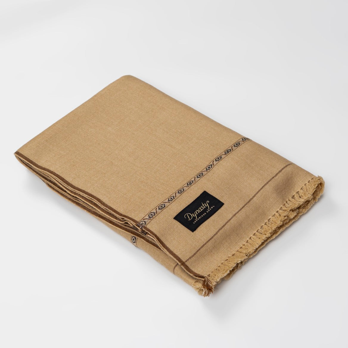 Classic Wool Shawl l Camel