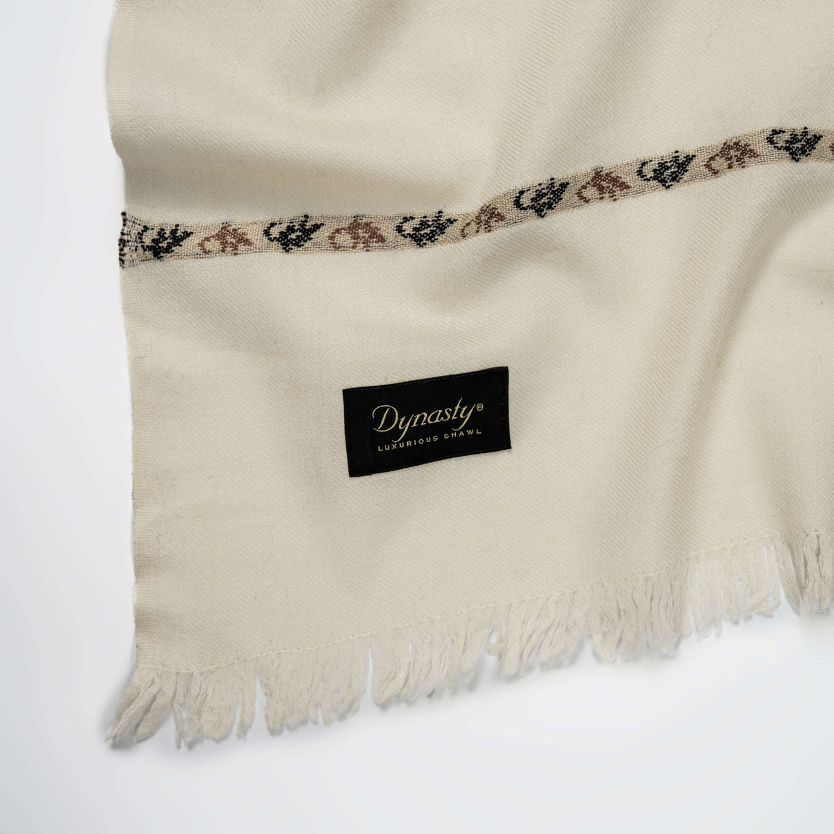 Premium Wool Shawl l Off White