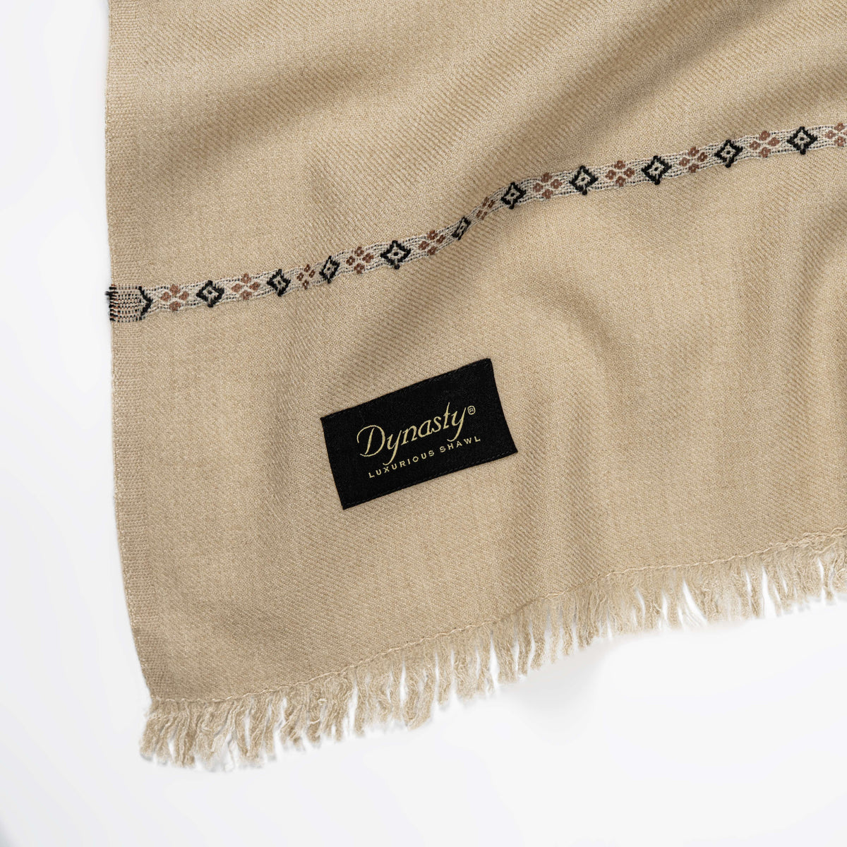 Classic Wool Shawl l Dove