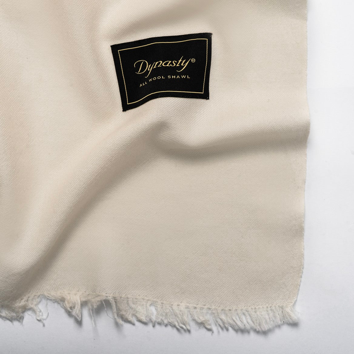 Lux Wool Shawl l Off White