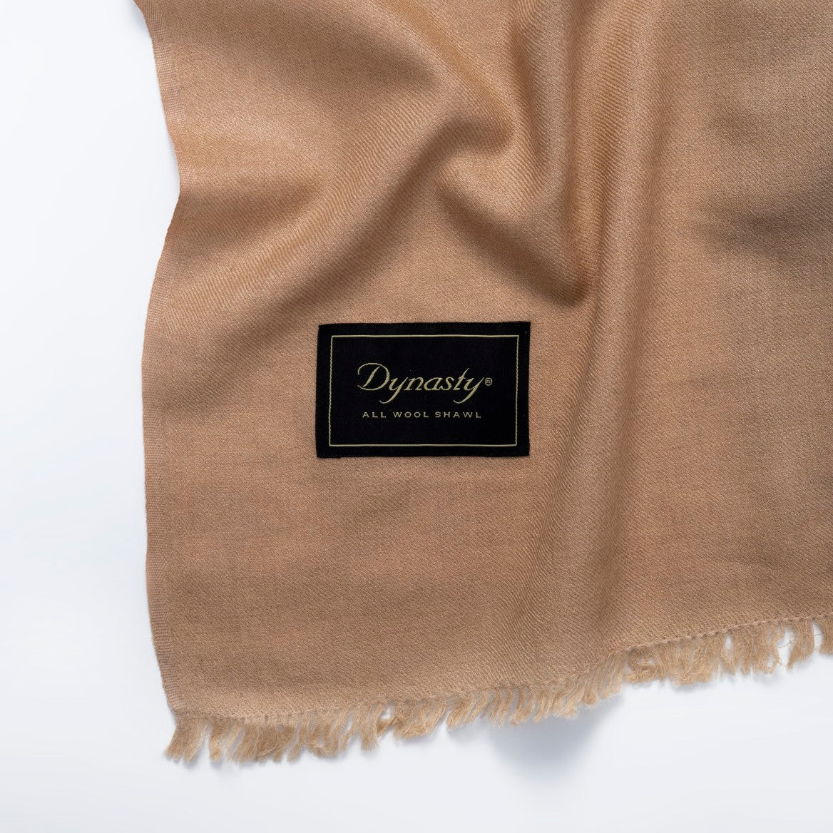 Lux Wool Shawl l Wheat