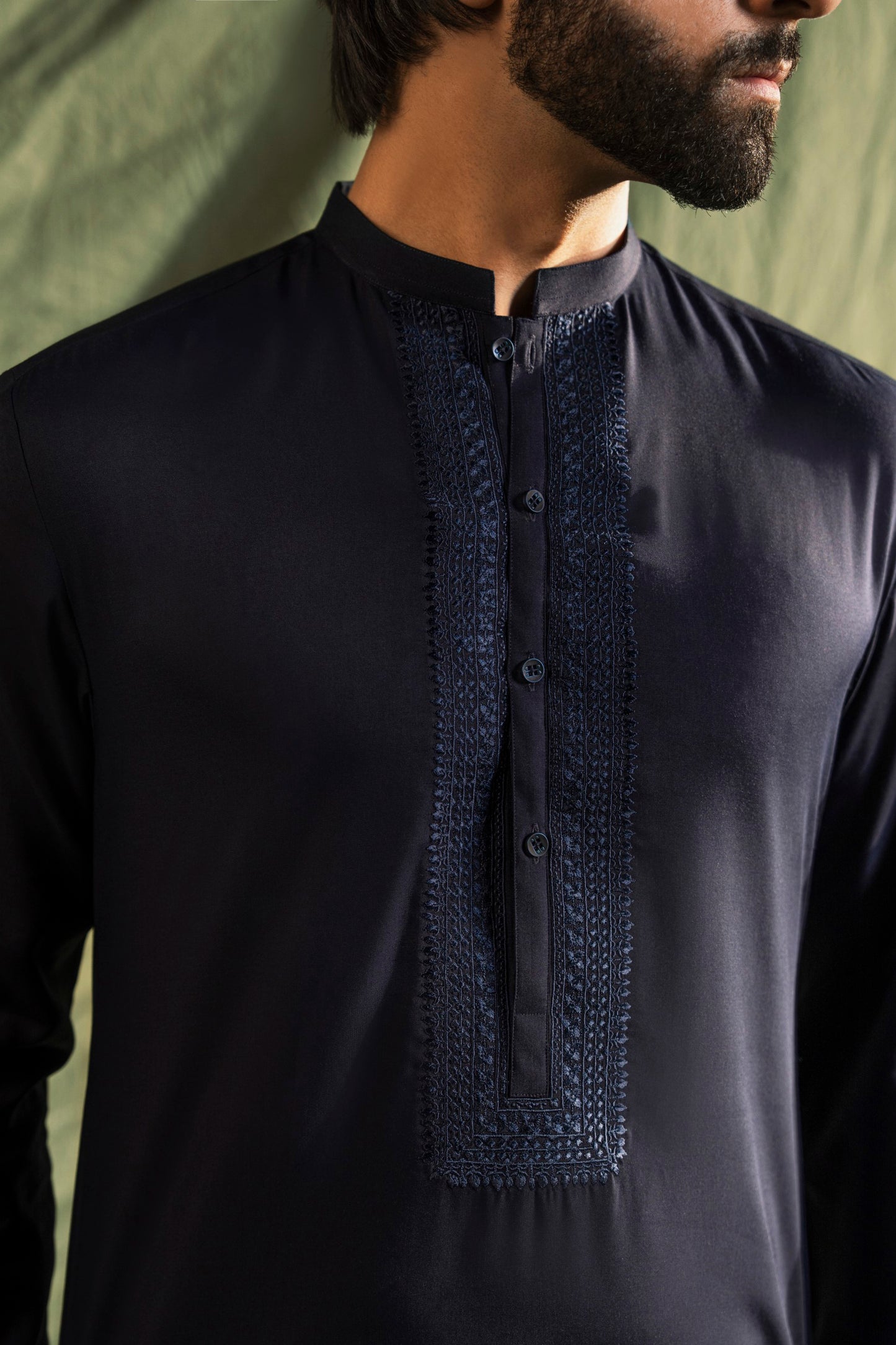 Embroidered Kurta Trouser