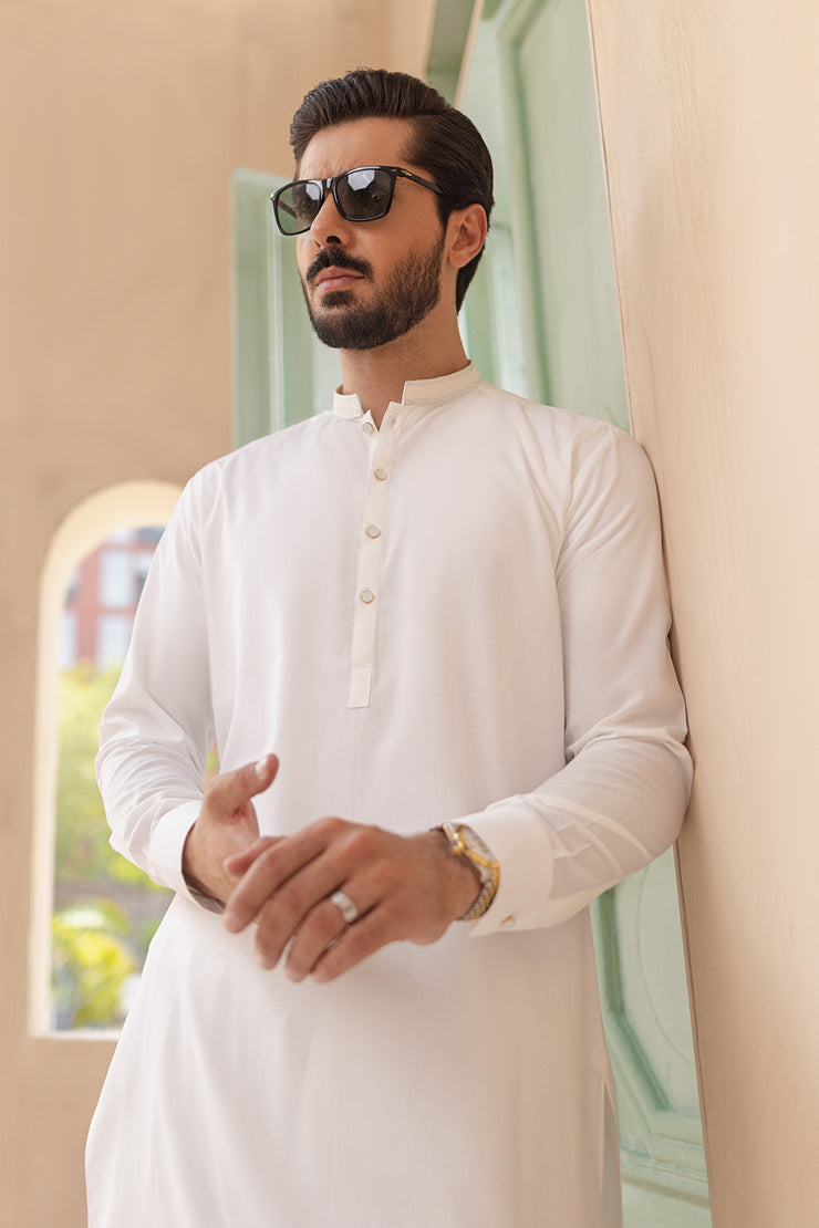 Embroidered Wash & Wear