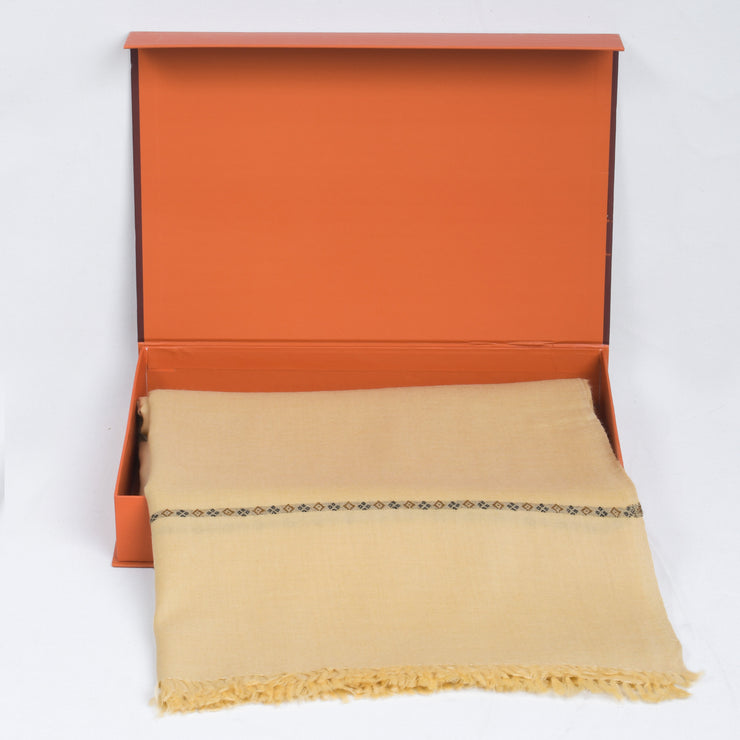 Hand Made Shawl | Wheat
