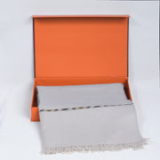 Hand Made Shawl | Light Grey