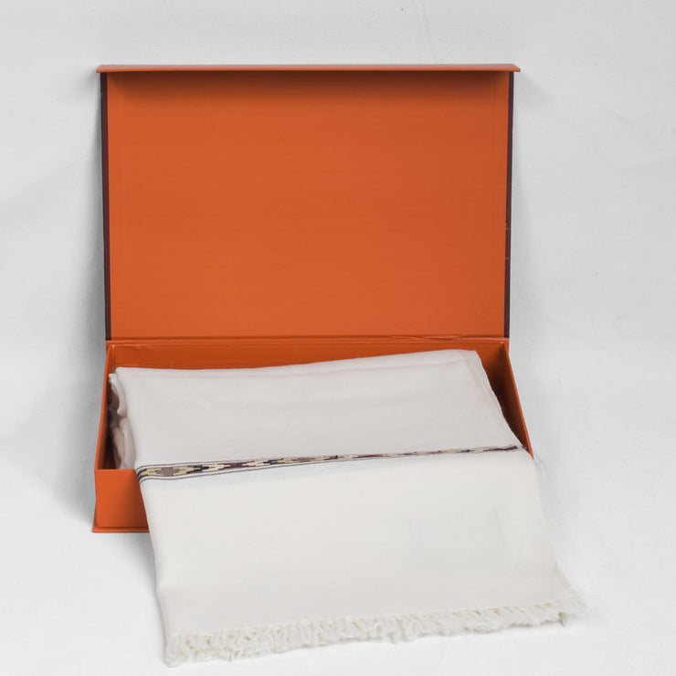Hand Made Shawl | Off White
