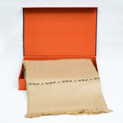 Lux Shawl D1 | Beige