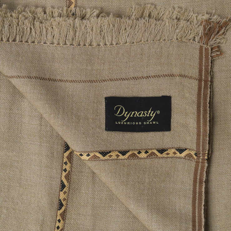 Lux Shawl S1 | Mid Brown