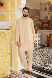 Abraz Beige Waistcoat