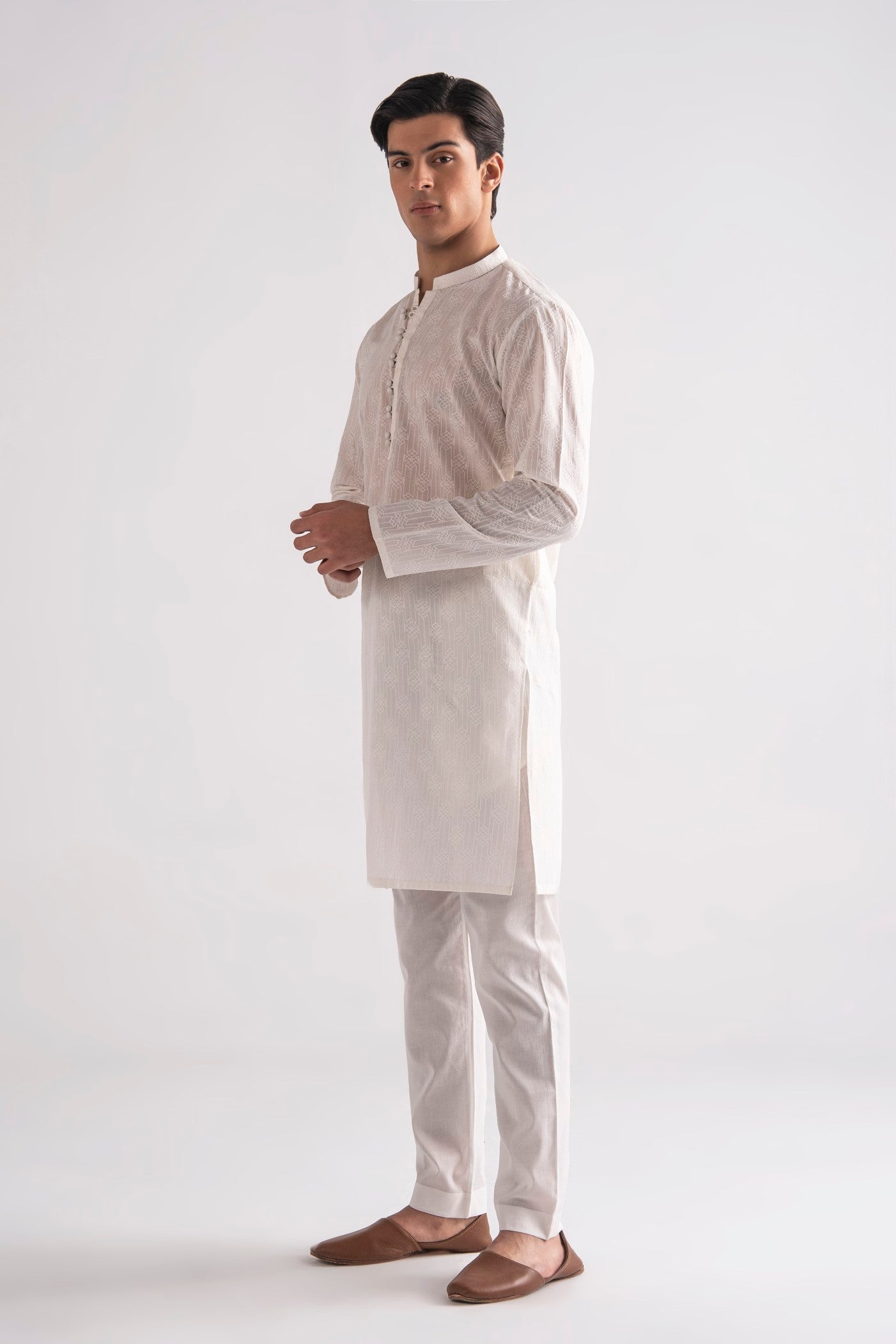 Shiffli Kurta Trouser