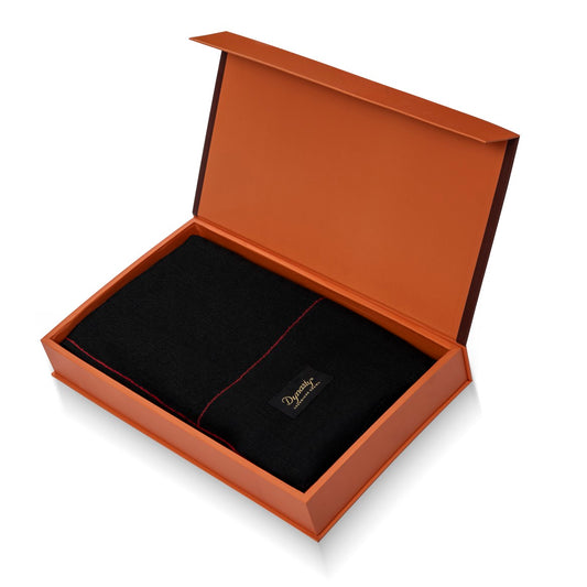 Designer Wool Shawl l Black