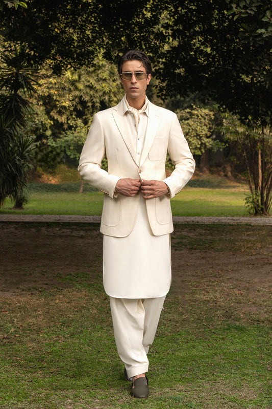 Blended Blazer l Cream