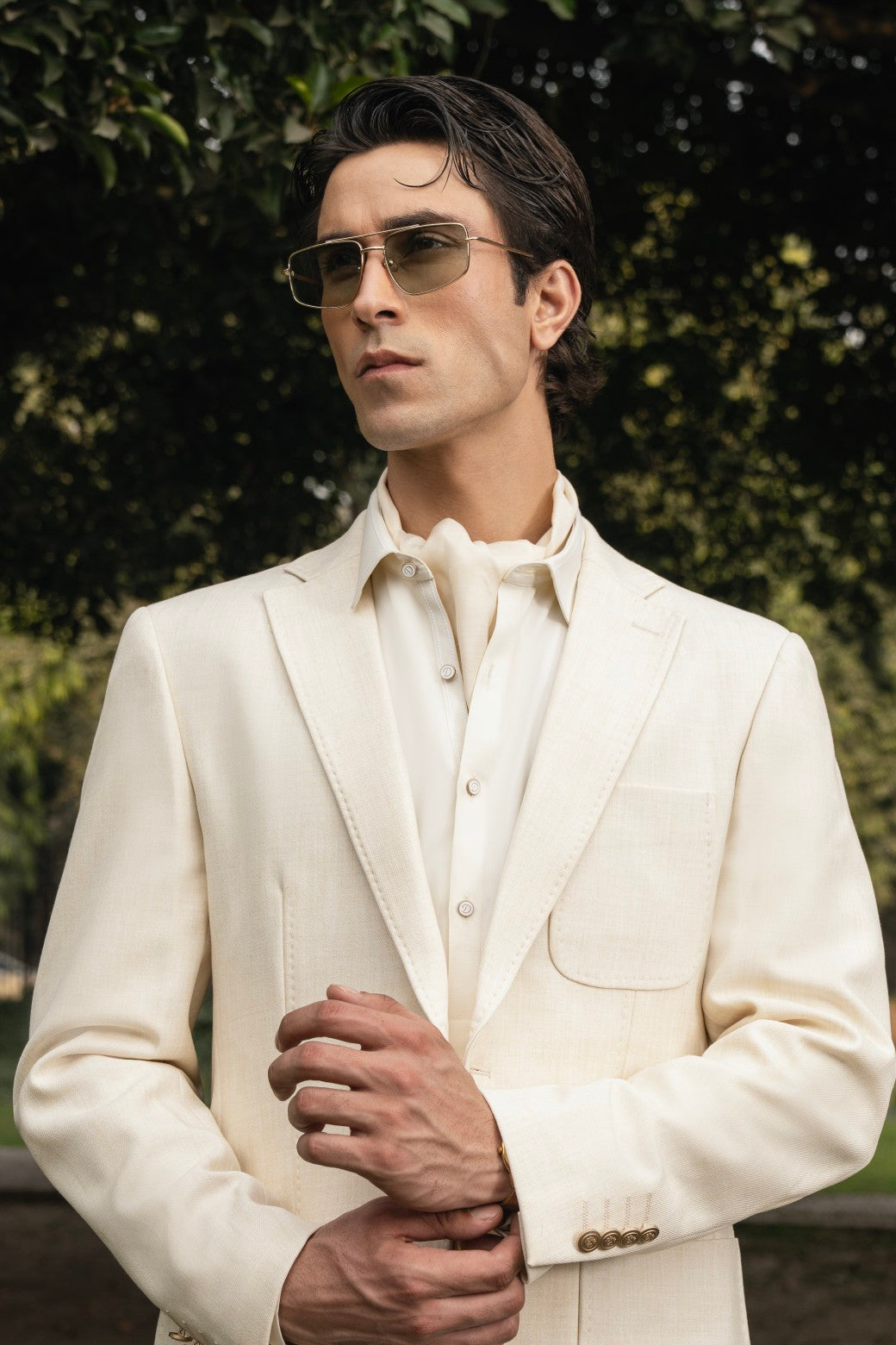 Blended Blazer l Cream