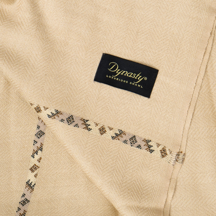 Lux Shawl D1 | Beige