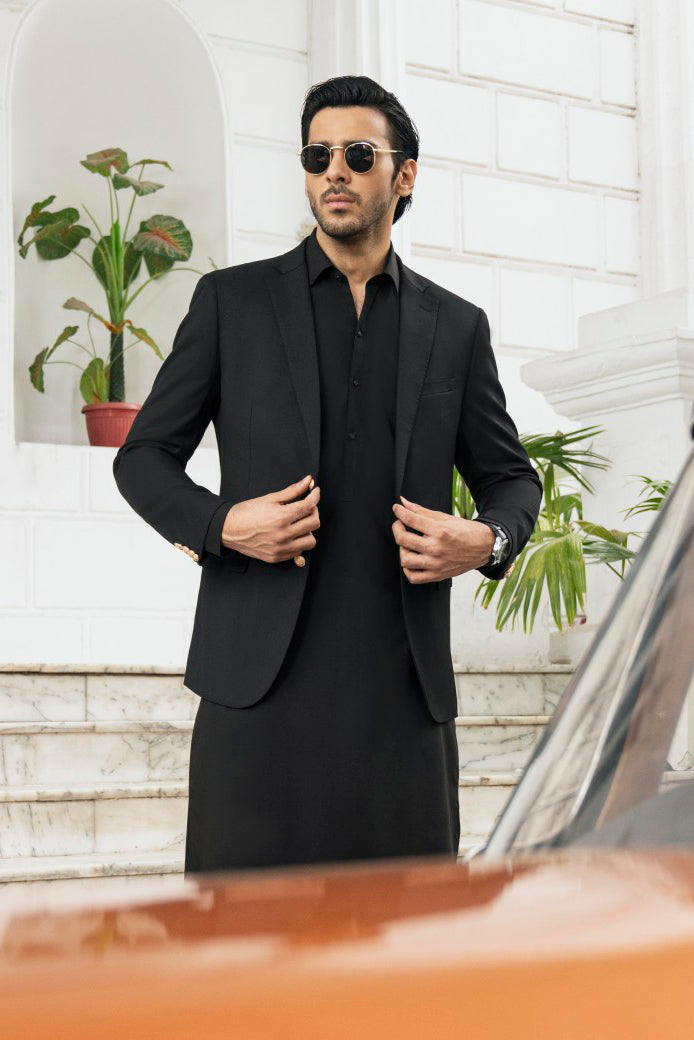 Blended Blazer l Black