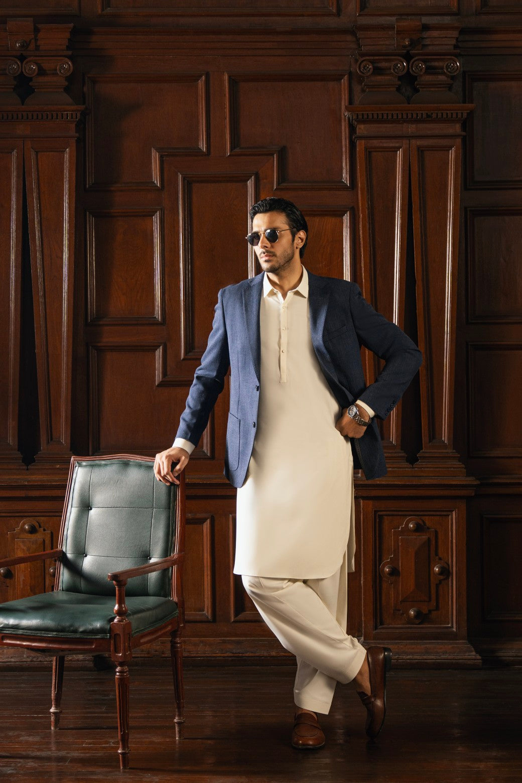 Blended Blazer l Denim