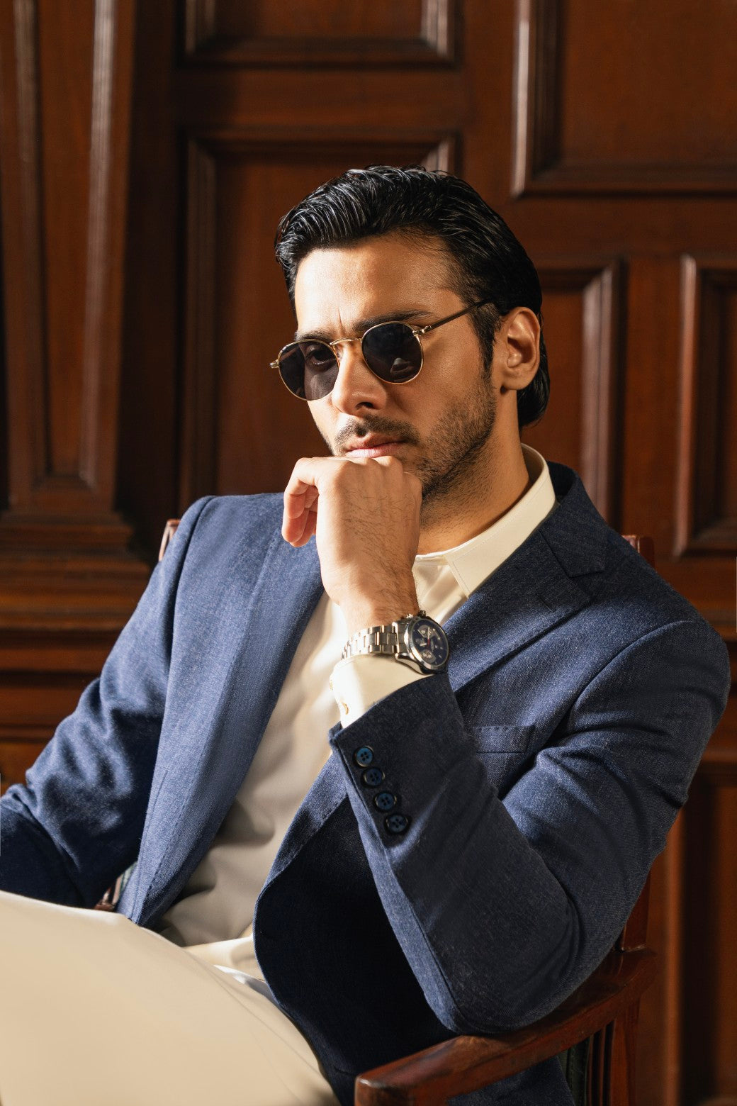 Blended Blazer l Denim