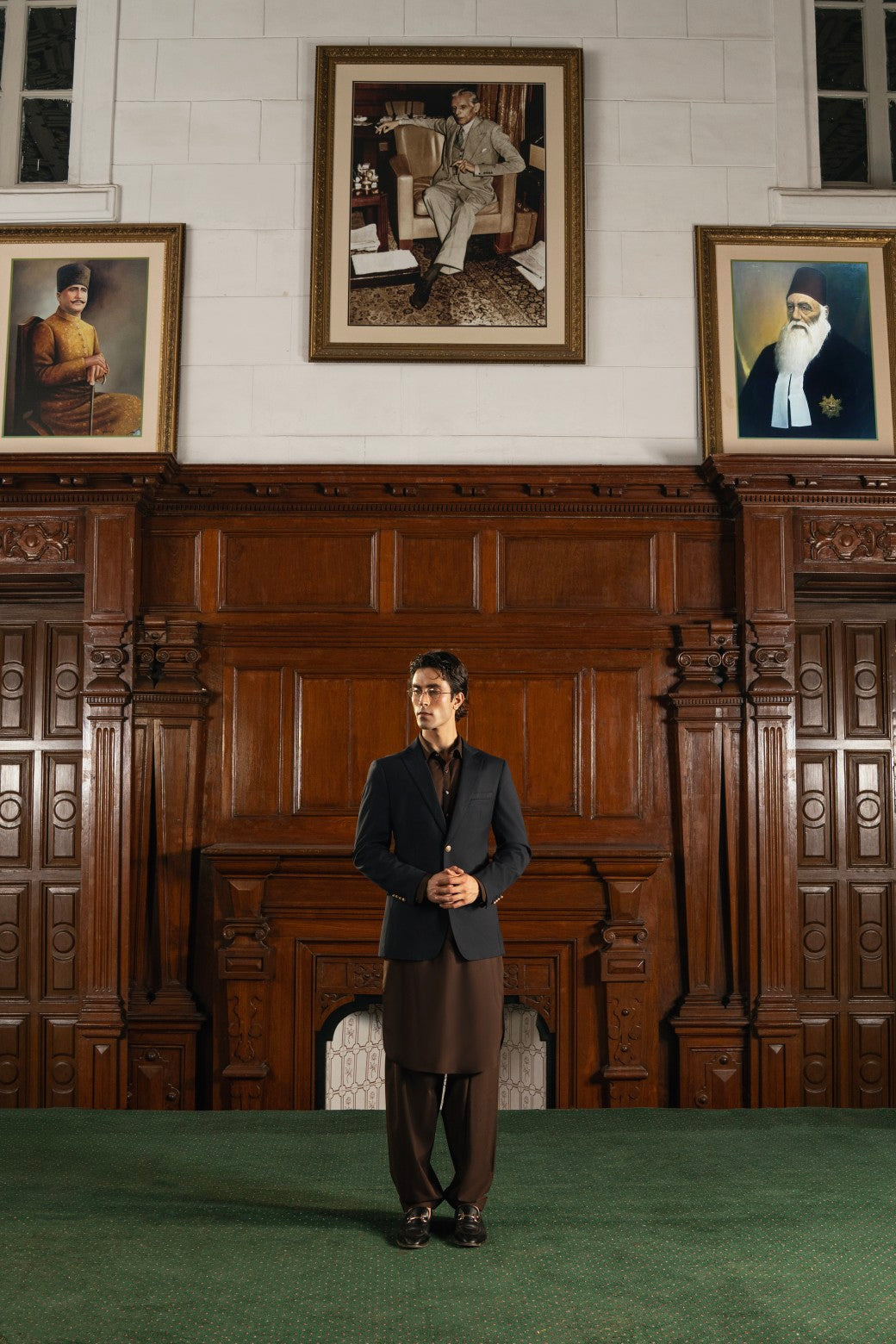 Blended Blazer l Navy