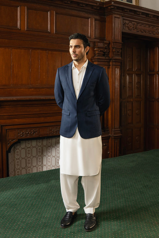 Blended Blazer l Denim