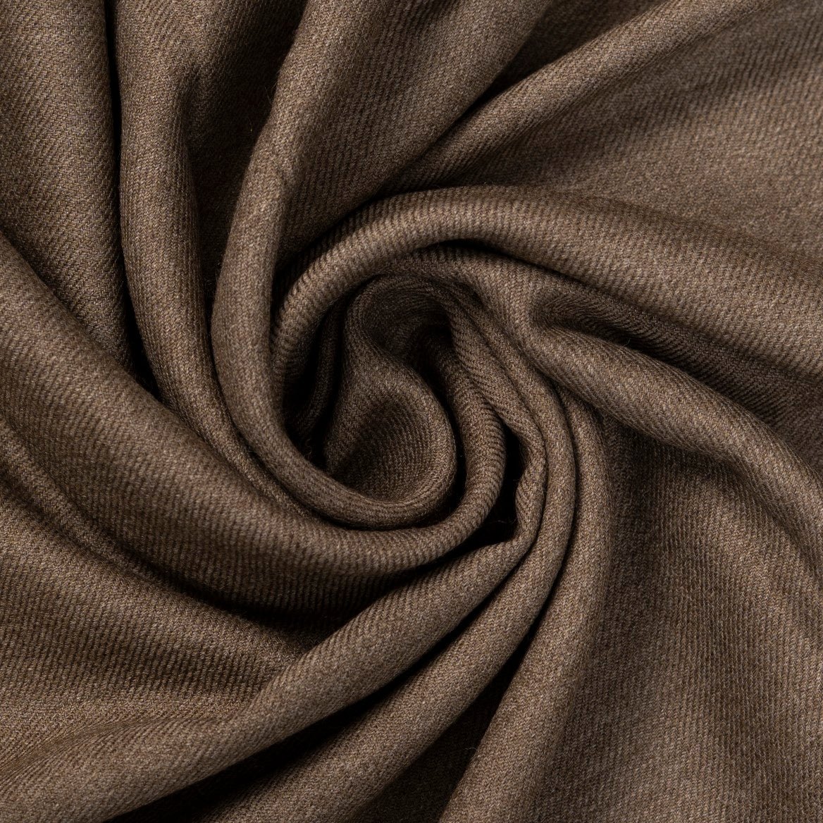 Classic Wool Shawl l Dark Brown