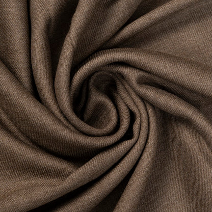 Classic Wool Shawl l Dark Brown