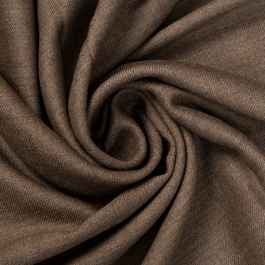 Classic Wool Shawl l Dark Brown