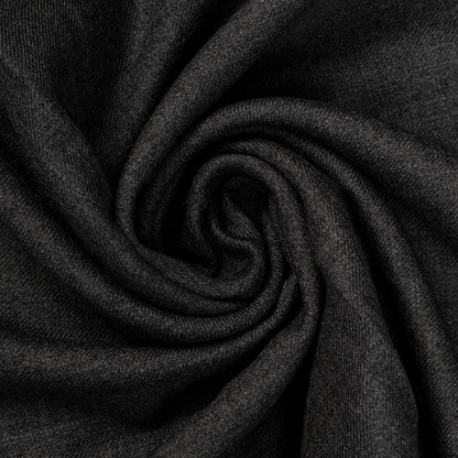 Classic Wool Shawl l Charcoal