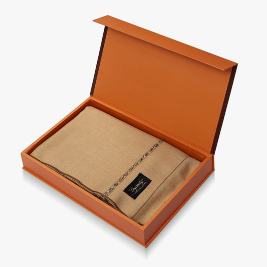 Classic Wool Shawl l Camel