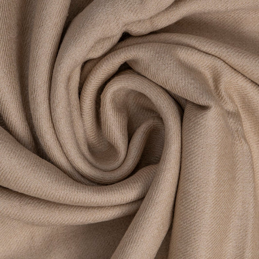 Classic Wool Shawl l Ivory