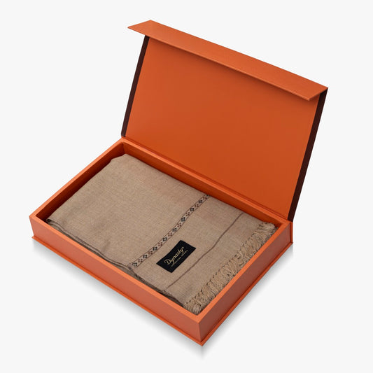 Classic Wool Shawl l Grey