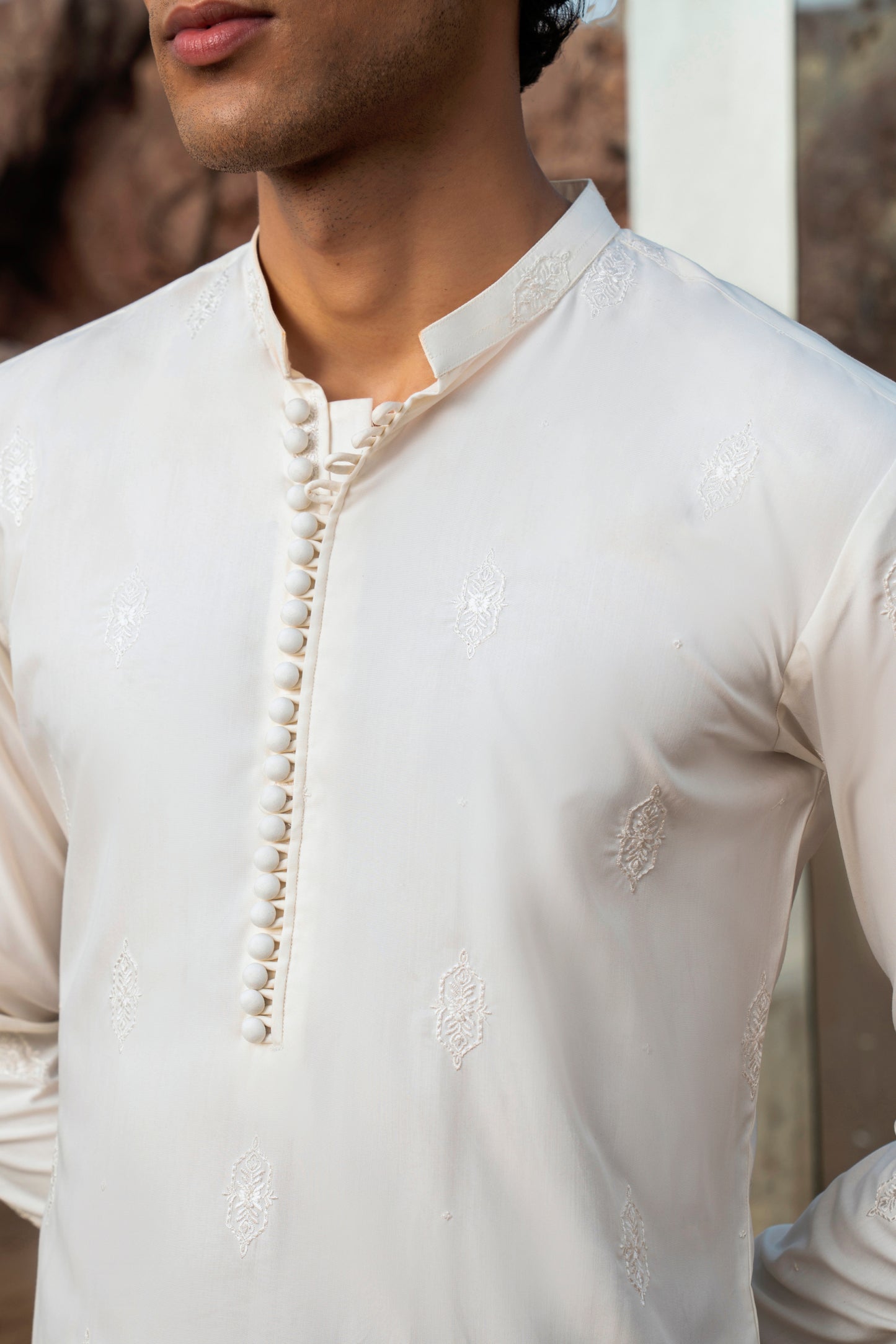 Embroidered Kurta Trouser