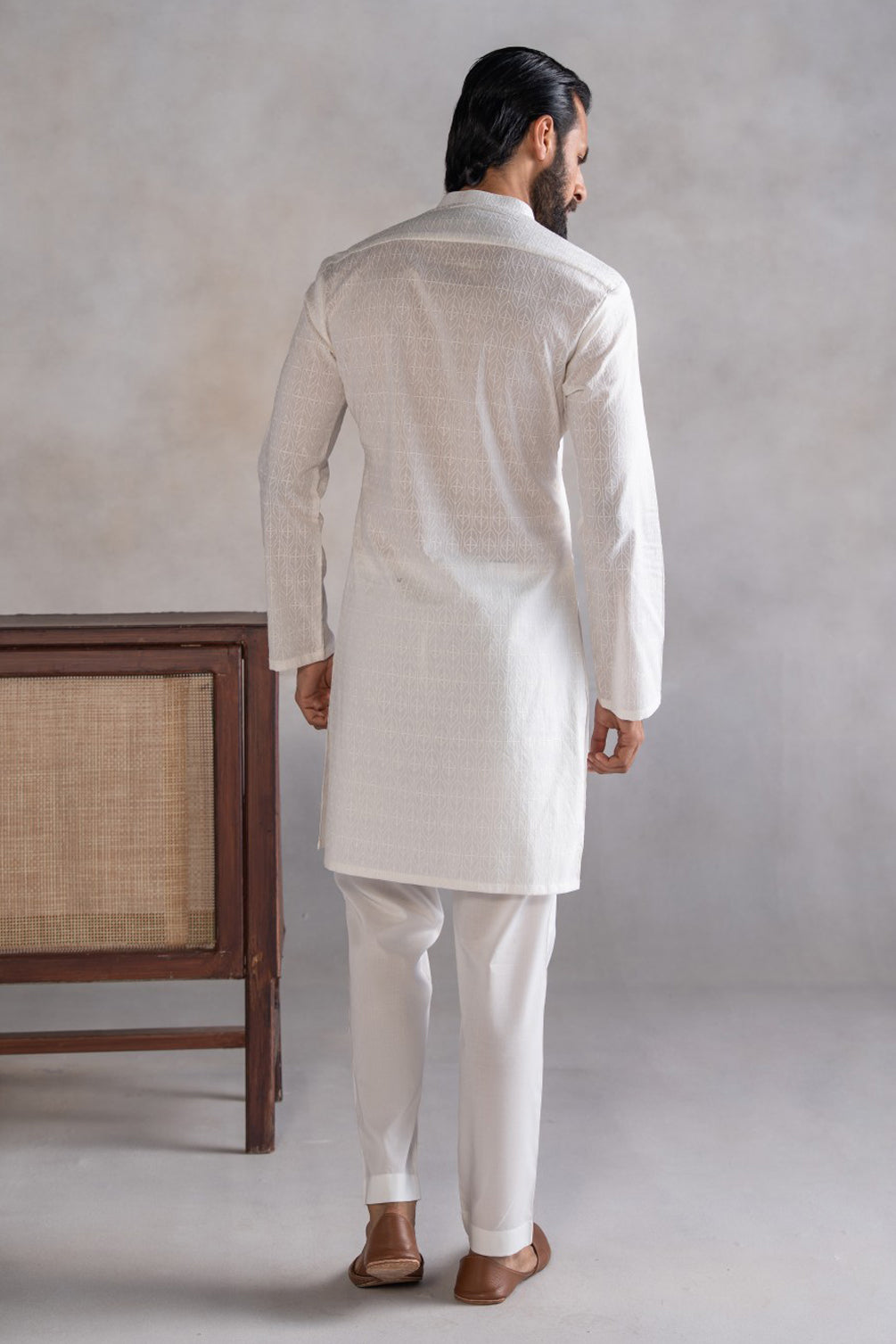 Shiffli Kurta Trouser
