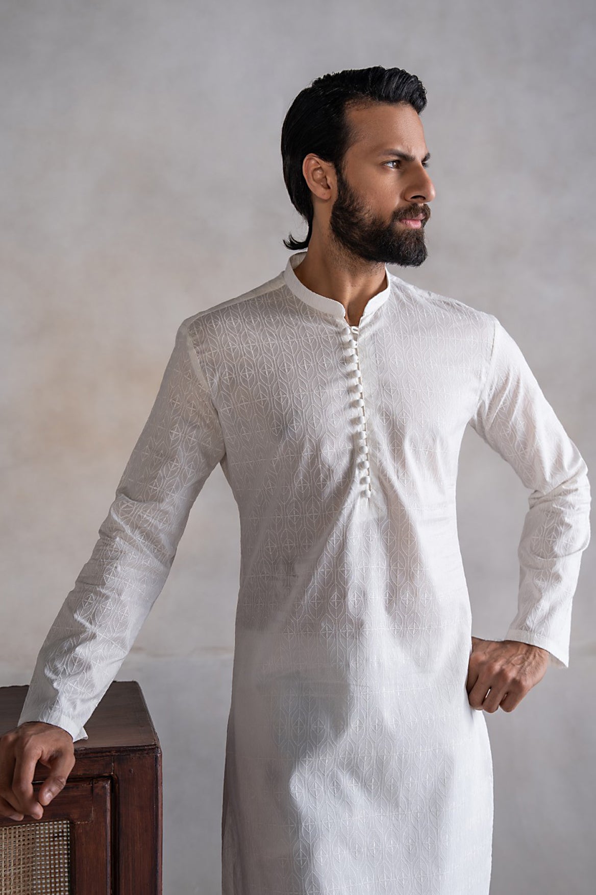 Shiffli Kurta Trouser