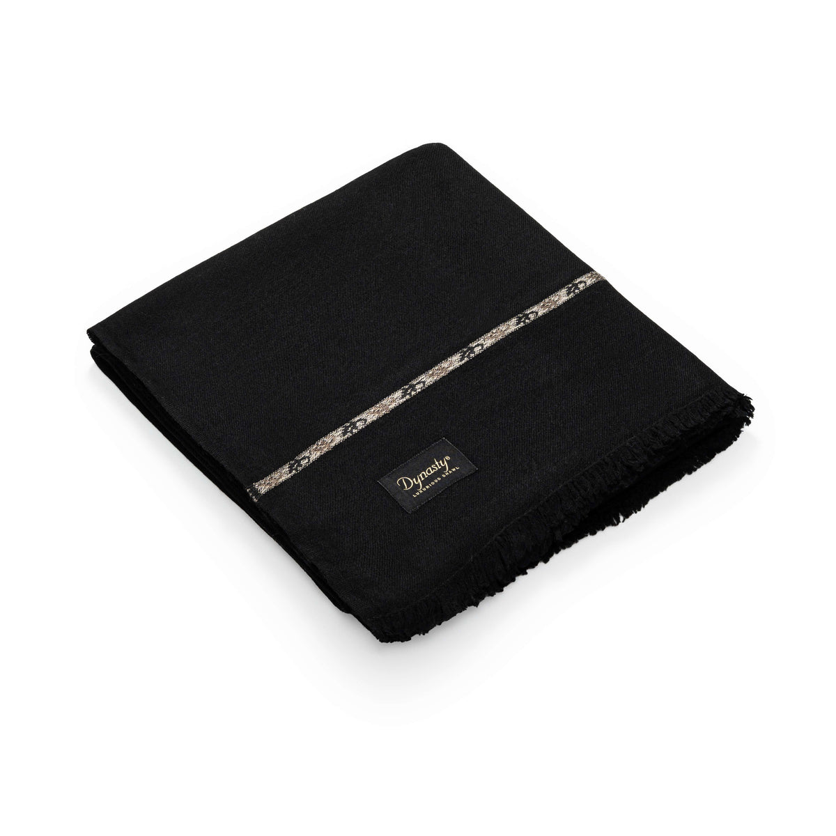 Premium Wool Shawl l Black