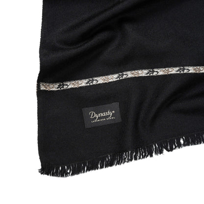 Premium Wool Shawl l Black