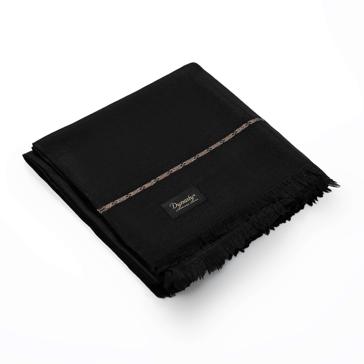 Classic Wool Shawl l Black
