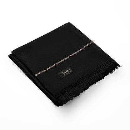 Classic Wool Shawl l Black