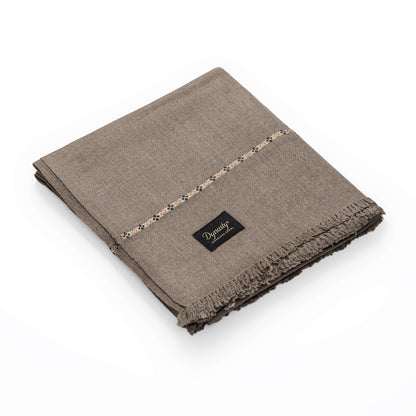 Classic Wool Shawl l Brown