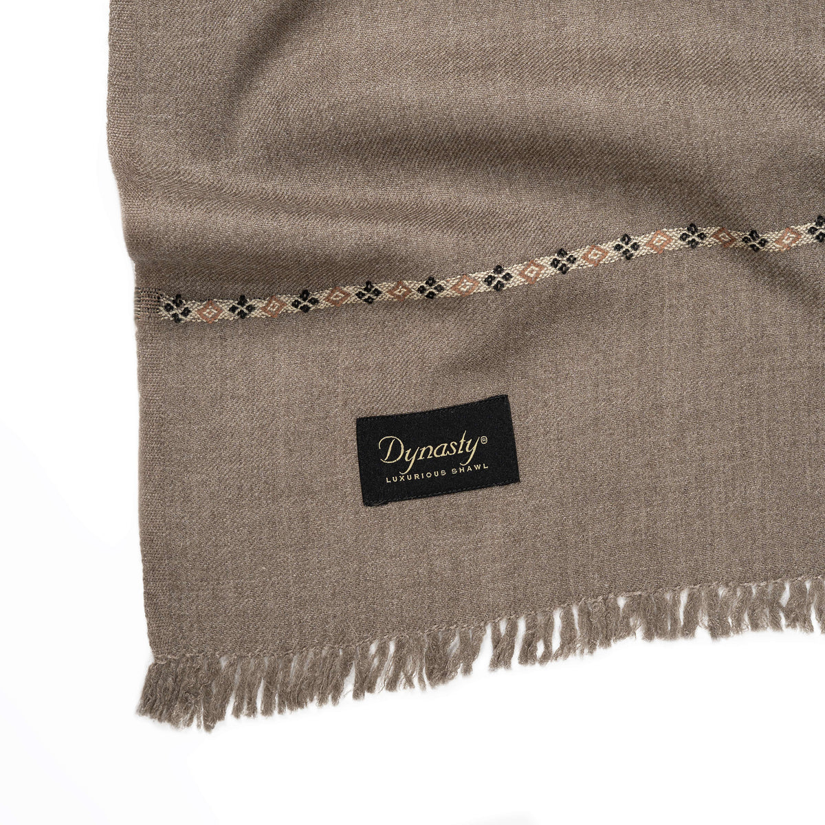 Classic Wool Shawl l Brown