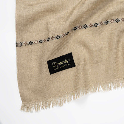 Classic Wool Shawl l Dove