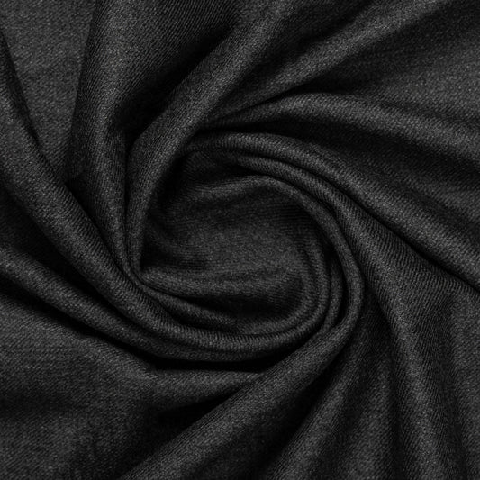 Classic Wool Shawl l Charcoal