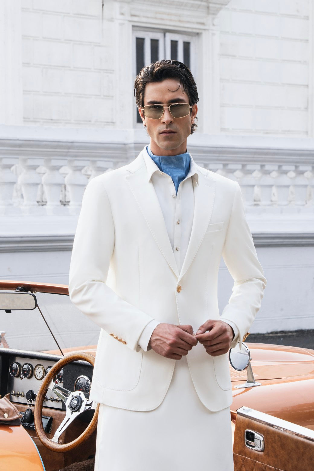 Blended Blazer l White