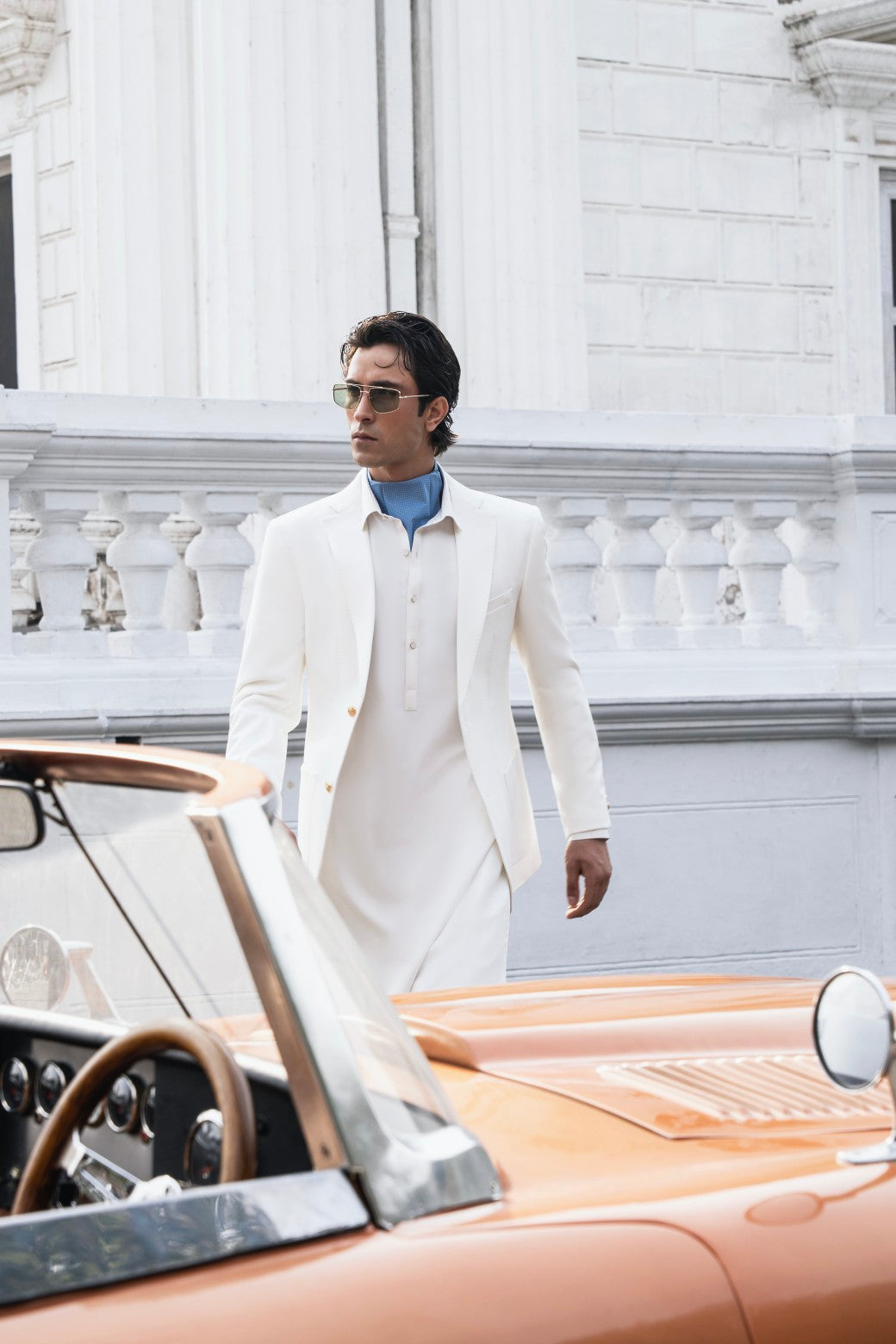 Blended Blazer l White