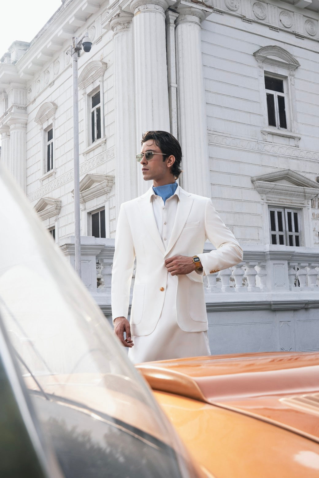 Blended Blazer l White