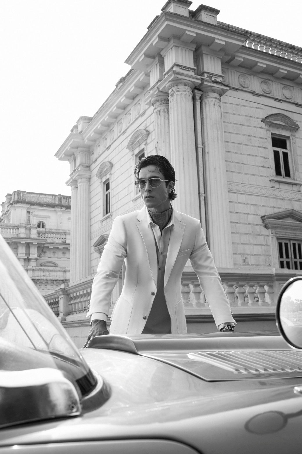 Blended Blazer l White