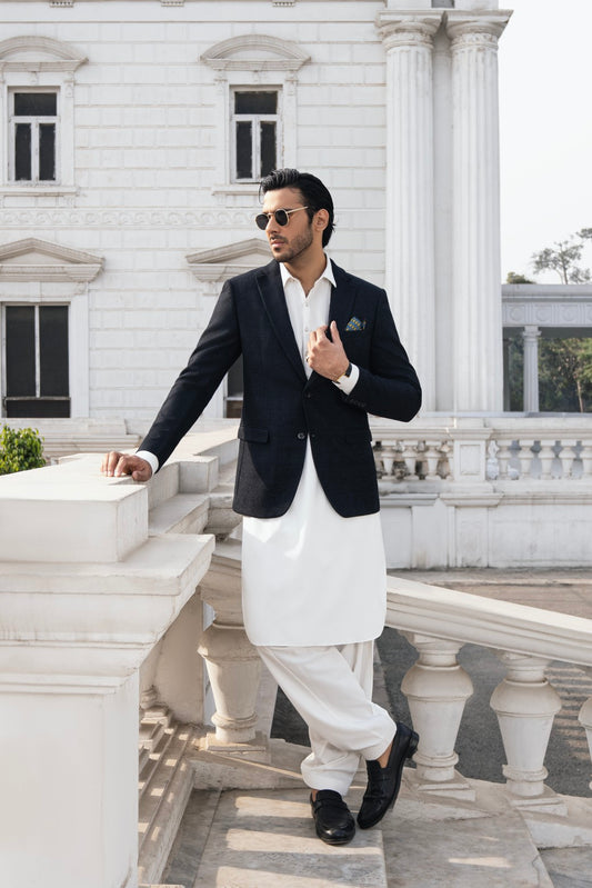 Wool Blazer l Black