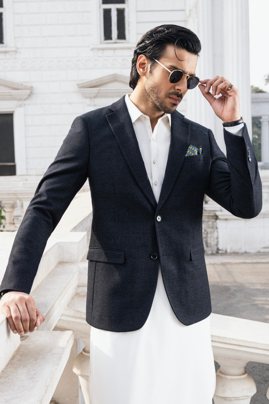 Wool Blazer l Black