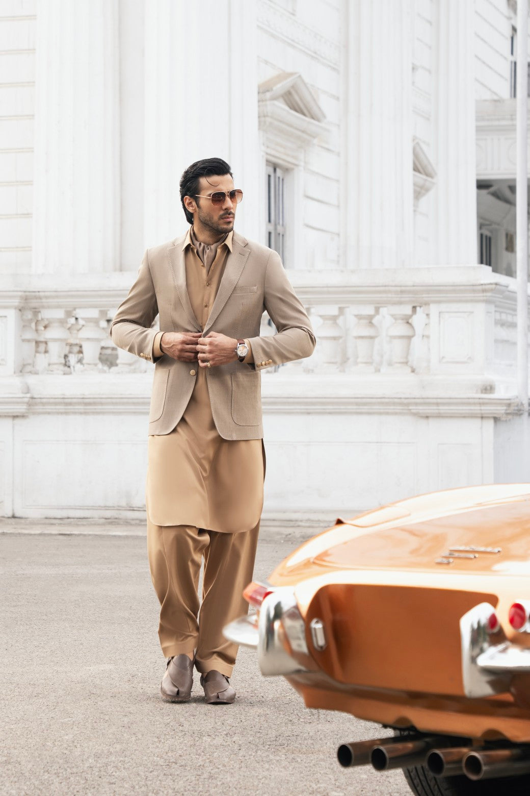 Blended Blazer l Beige