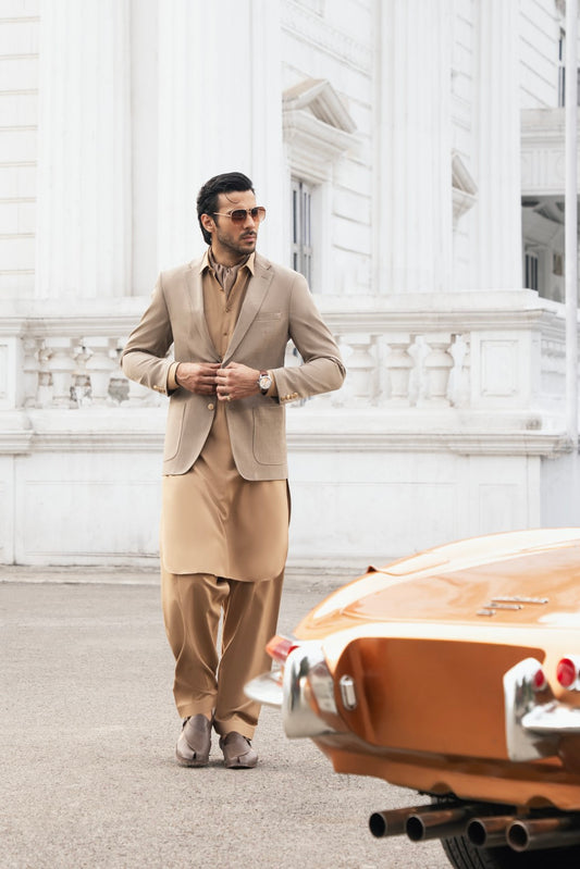 Blended Blazer l Beige